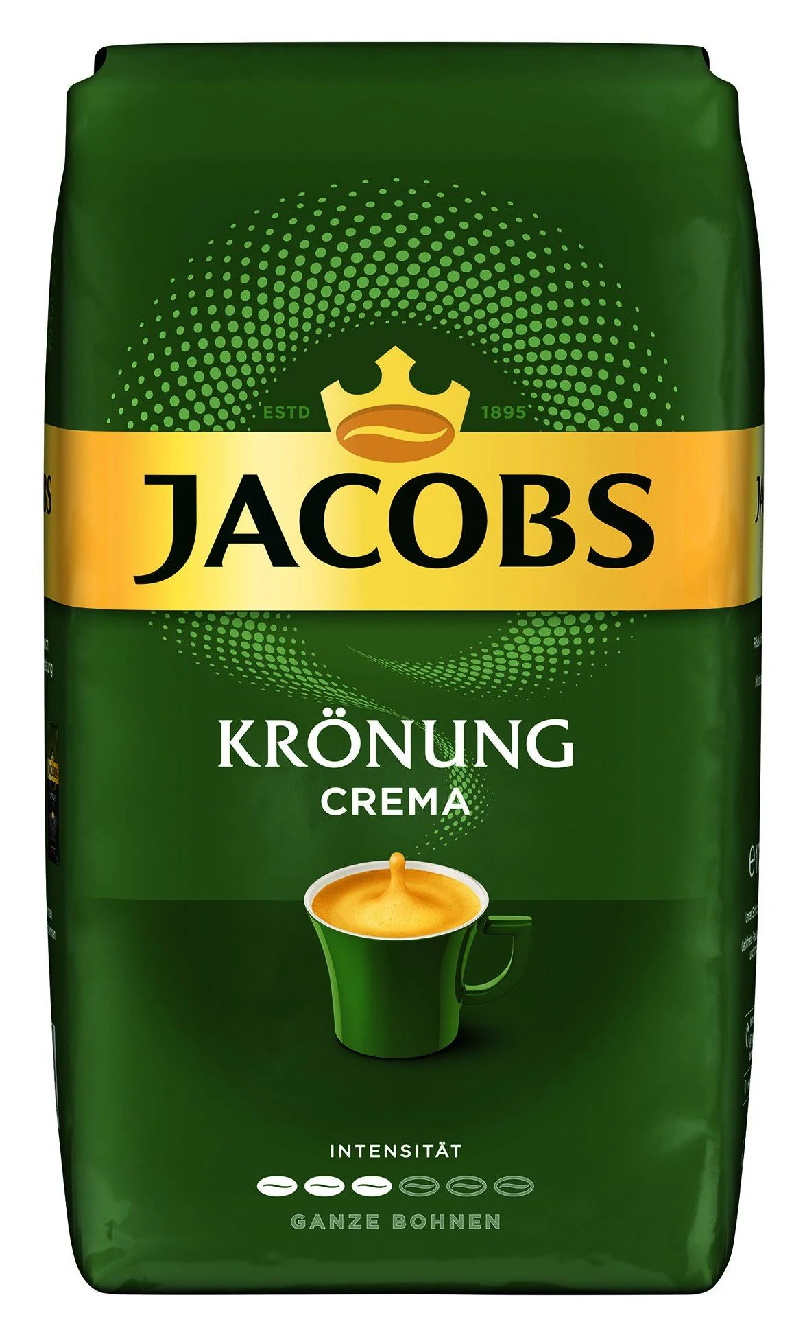 Jacobs Kronung Crema Whole Bean Coffee 1000 Gram / 35.2 Ounce (Pack of 1)