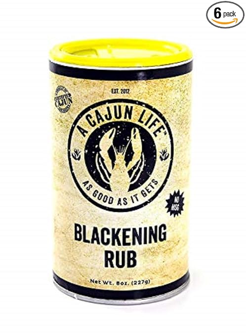 A Cajun Life Blackening Seasoning | Authentic Certified Cajun Blackening Rub, Non ...