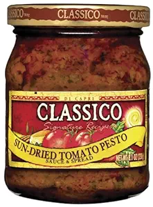 Classico Signature Recipes Sun-Dried Tomato Pesto Sauce & Spread, 8.1 oz. Jar