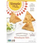 Simple Mills Crackers, Veggie Pita, Roasted Red Pepper - 4.25 oz