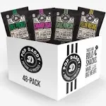 Pop Daddy Flavored Pretzel Sticks | Healthy Gourmet Pretzels Snack Packs | 1.5oz Variety Pack Pretzels | 48 Pack | Garlic Parmesan, Dill Pickle, Yellow Mustard, Cinnamon Sugar