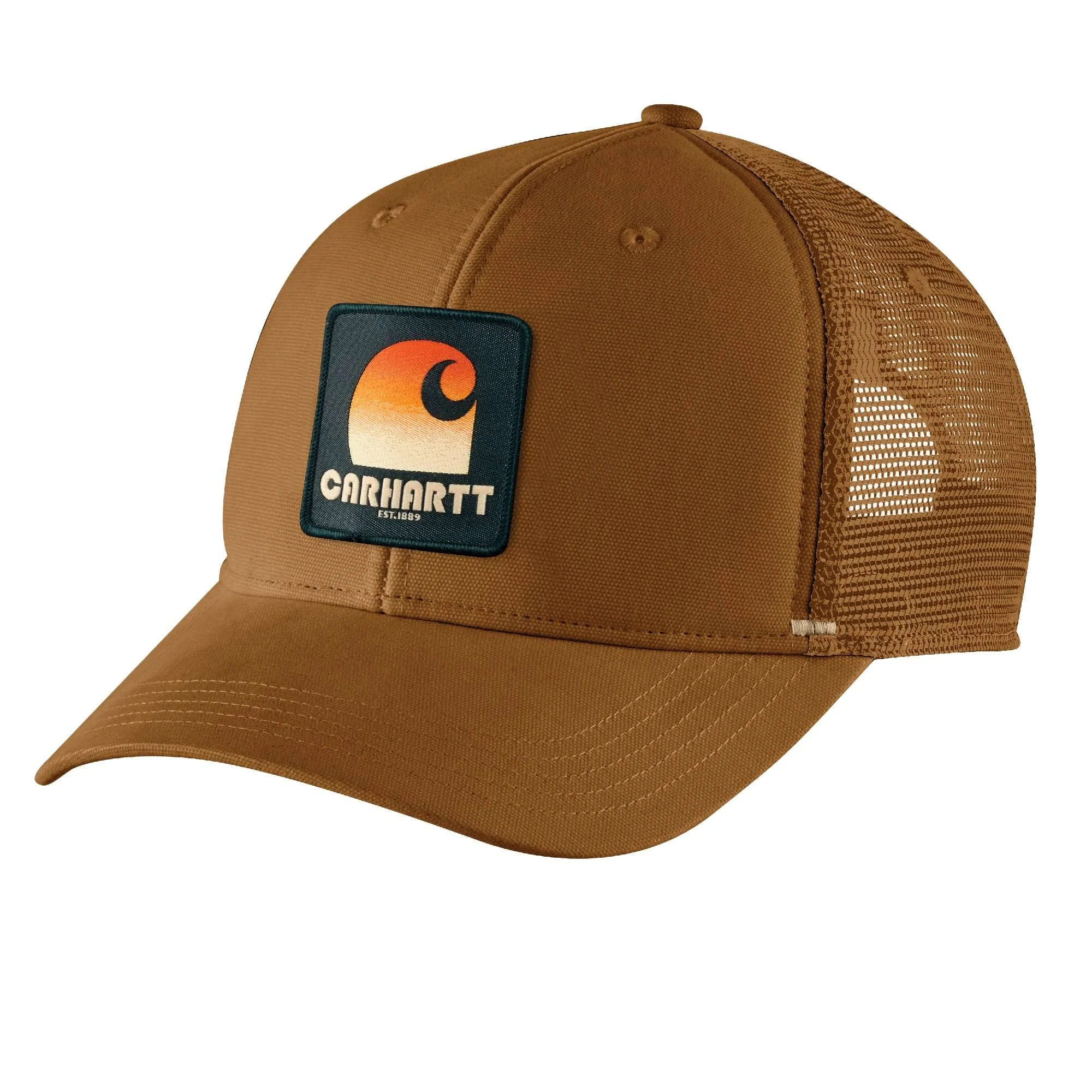 Carhartt Canvas C Patch Cap - Brown