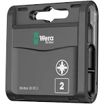 Wera Bit-Box Holds (20) PZ2x25 mm Bits