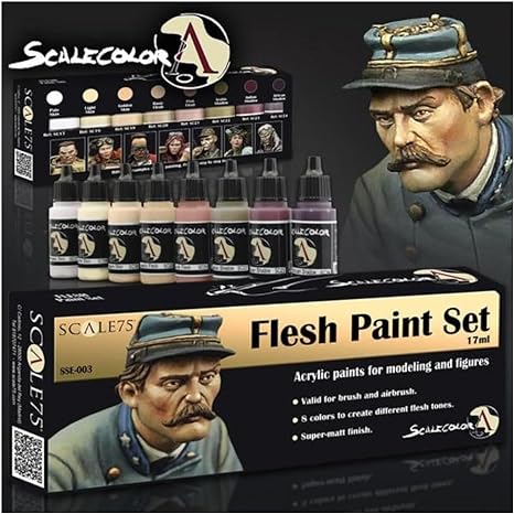 Flesh Paint Set