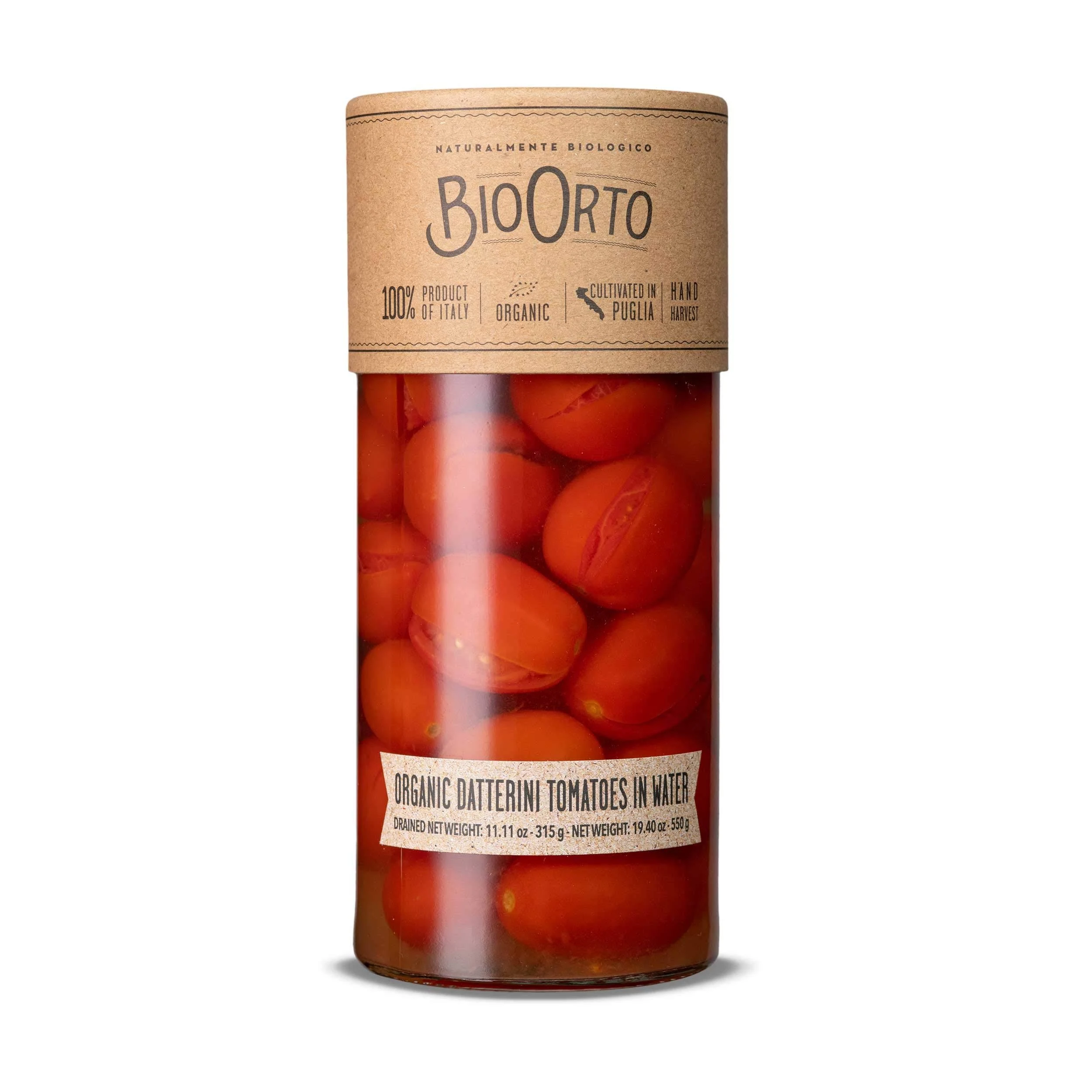 BioOrto Organic Datterino Cherry Tomatoes 550g