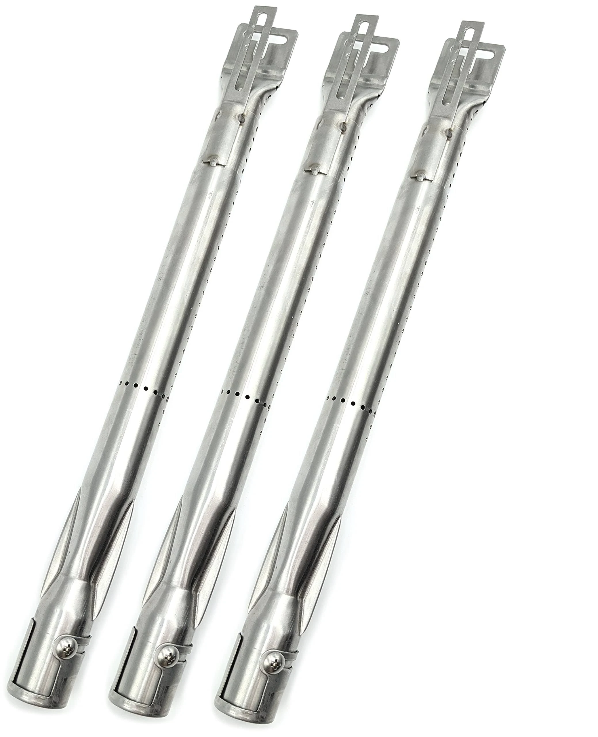 ADJUSTABURNER Gas Grill Burner Universal Stainless Steel Tube (Pack of 3) Extends ...