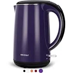  Swk-1701dp The Original Stainless Steel Double Wall Electric Water Kettle