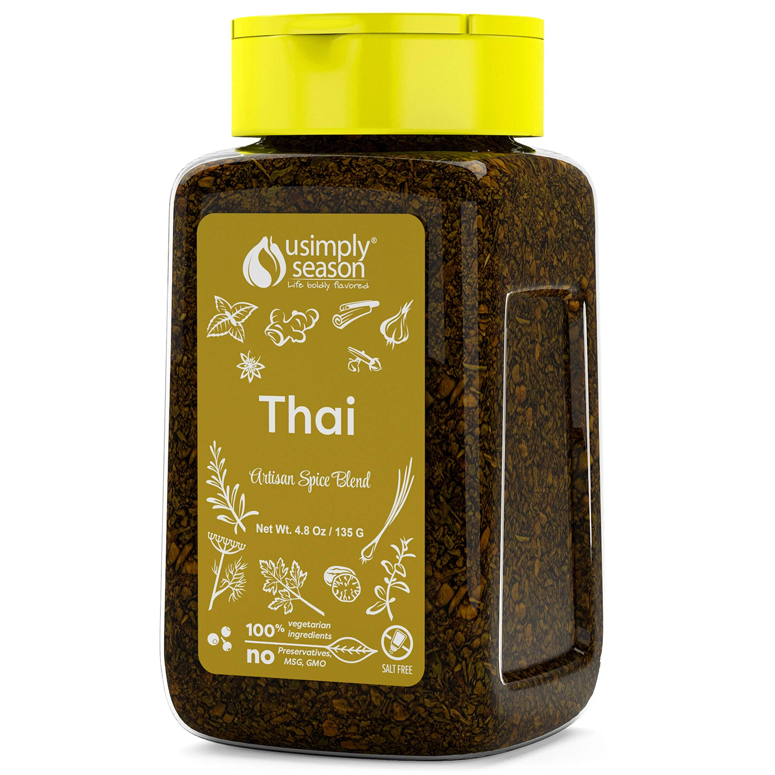 USimplySeason, Artisan Spice Blend, Thai, 4.8 oz (135 g)