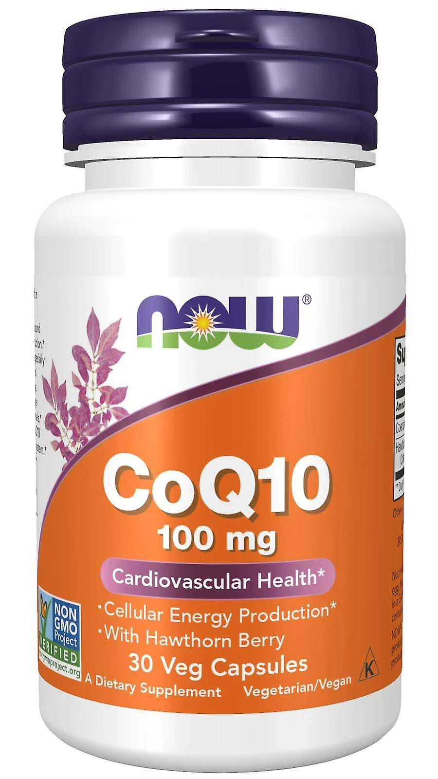 Now CoQ10 100mg 30 Cápsulas