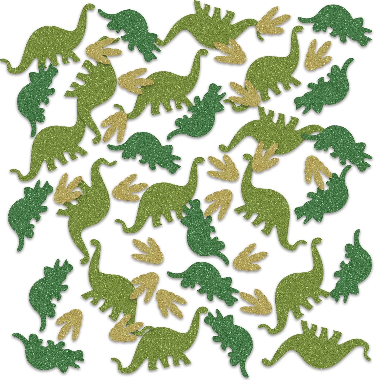 Beistle Glittery Dinosaurs Confetti - 1 Pack