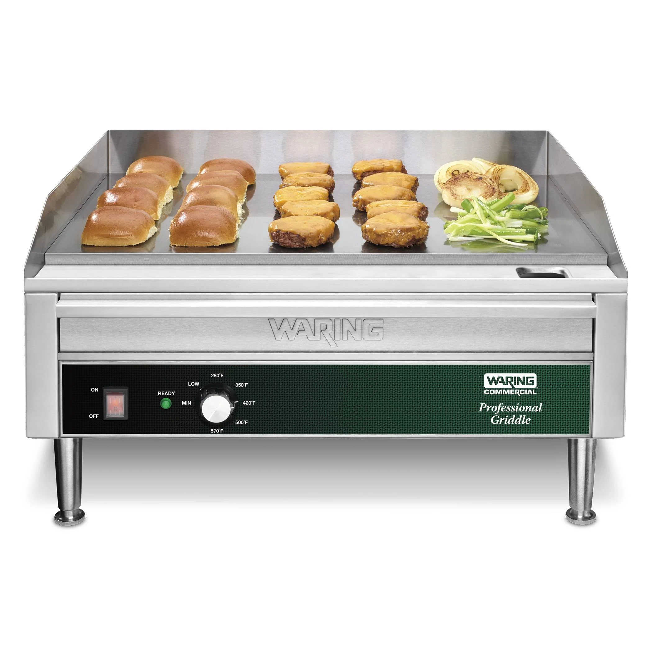 Waring WGR240 - Electric Countertop Griddle, 24 x 16 in.