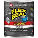 Flex Seal Liquid 32-fl oz Clear Pour Waterproof Rubberized Coating