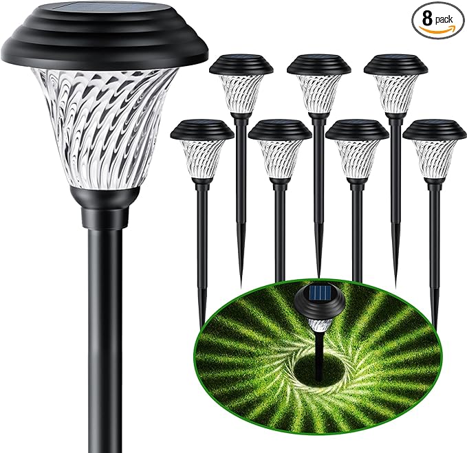 Jkoeier Solar Outdoor Lights Pathway Lights