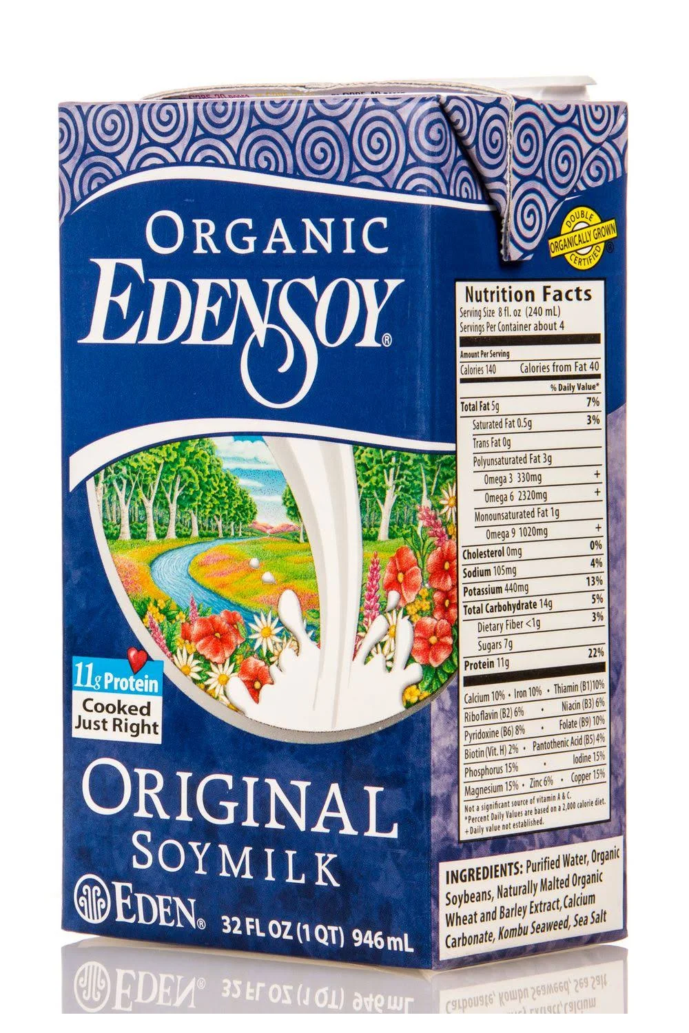 EDENSOY Organic Soymilk, Original - 32 fl oz