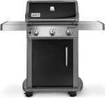 Weber Spirit E-310 Natural Gas Grill, Black, 3 Burner