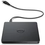 Dell 8K50C DW316 External Slim USB DVD Drive - DVD+-RW - USB 2.0 - Plug and Play - Windows Only - Black