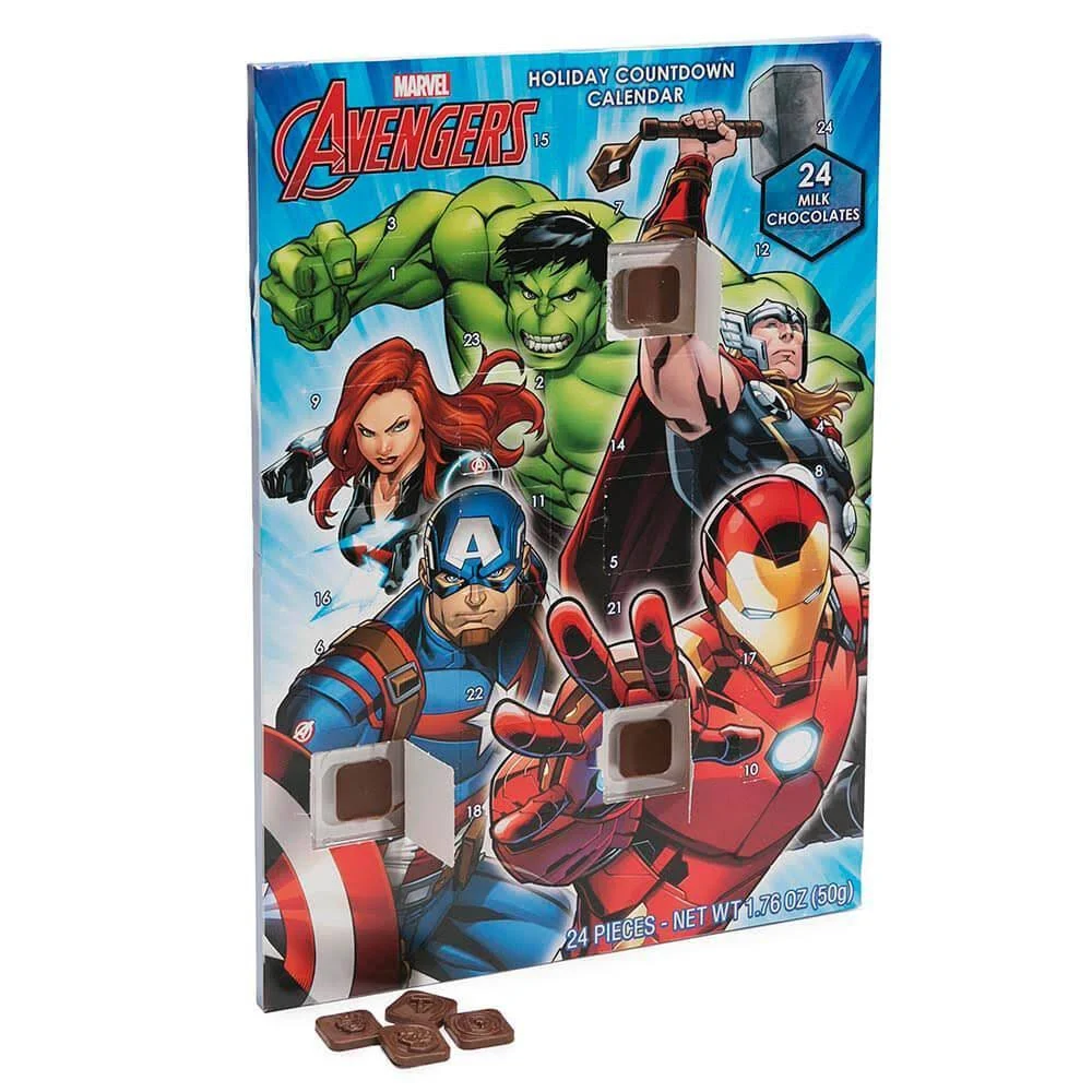 Marvel Avengers Holiday Countdown Calendar - 24 ct