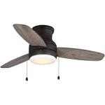 Home Decorators Collection Ashby Park 44 in. White Color Changing Integrated LED Ceiling Fan with Light Kit