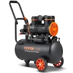 VEVOR Air Compressor 6.3 Gallon 1450W 3.35 CFM@ 90PSI 70 DB Ultra Quiet Oil