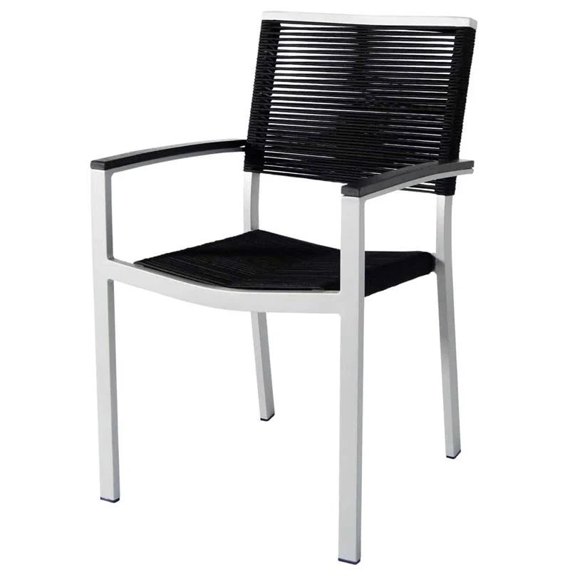 Source Furniture Fiji Aluminum Frame Patio Dining Arm Chair