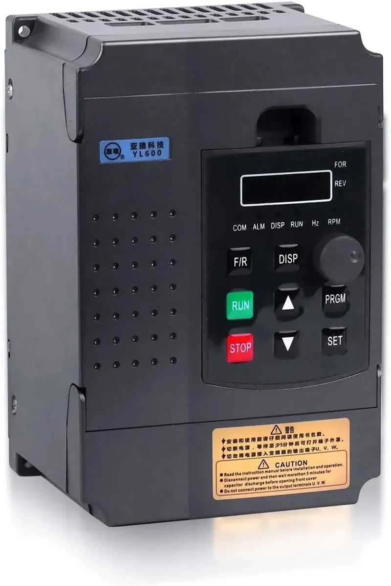 Single Phase to 3 Phase Converter, MYSWEETY AC 220V/2.2KW 3HP 10A VFD Inverter F