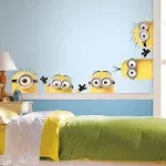 RoomMates Despicable Me 3 Peeking Minions Giant Peel & Stick Wall Decals