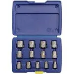 Irwin 54113 Bolt Extractor Set 13 Piece