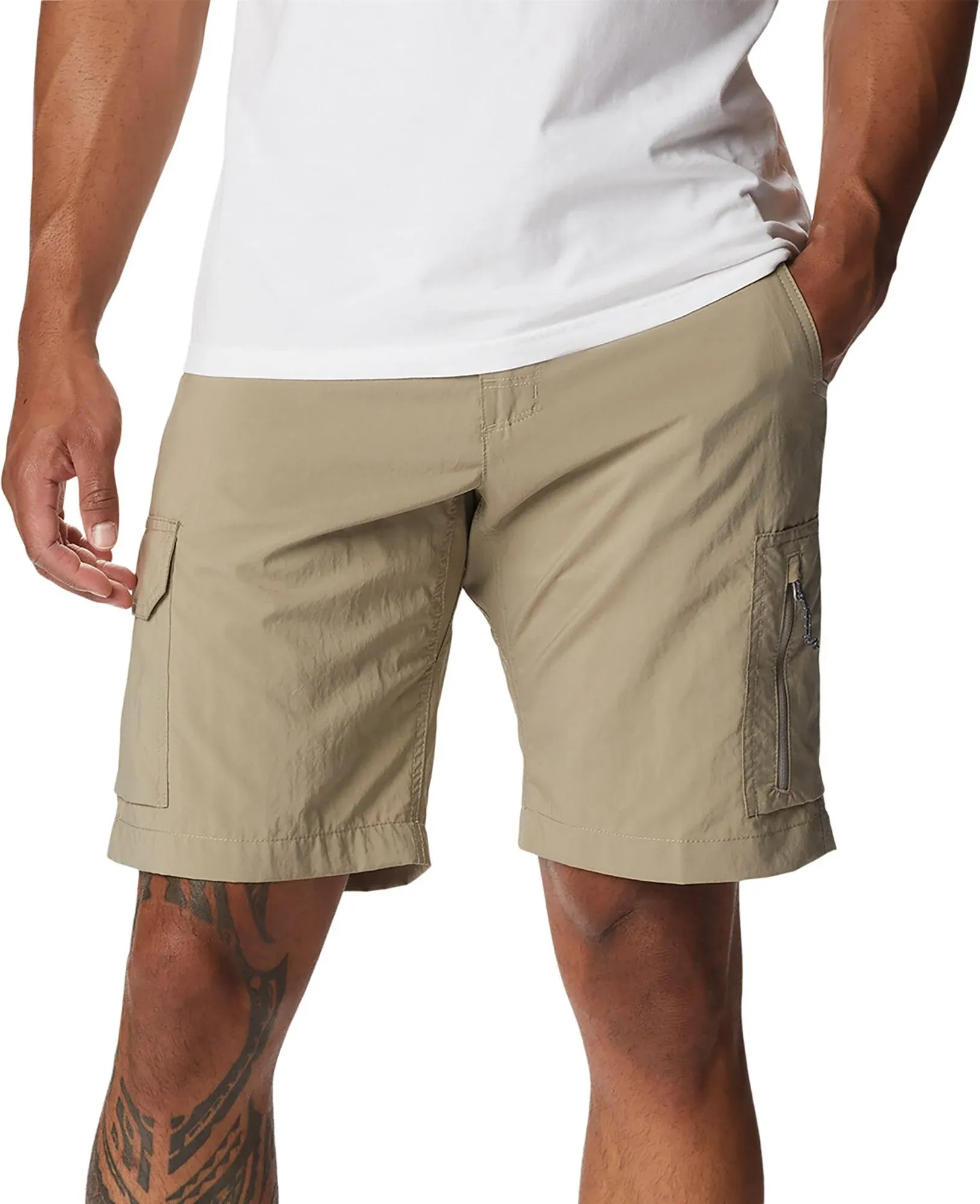 "Columbia Men's Silver Ridge Utility Hiking Shorts - Tusk - 34"