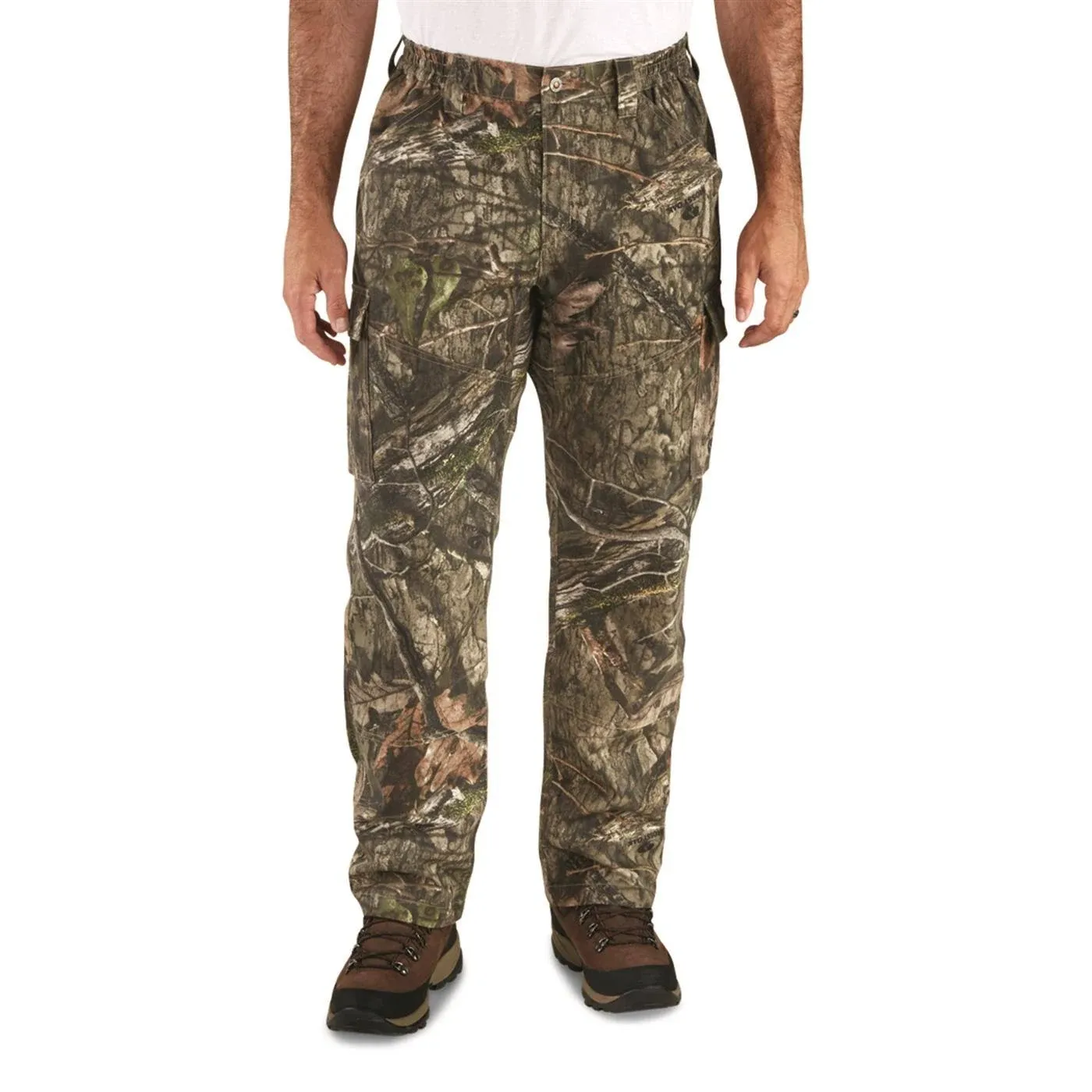 Guide Gear Men's 6-Pocket Hunting Pants Mossy Oak DNA Large