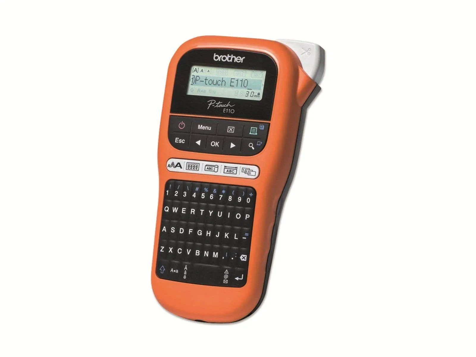 Brother PT-E110 Label Maker, P-Touch Electrician Label Printer, Handheld, QWERTY