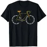 Bicycle Anatomy Shirt | Cute Cycling Is Life T-Shirt Gift T-Shirt