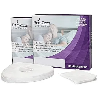 RemZzzs Full Face CPAP Mask Liners (k2-fm) - Reduce Noisy Air Leaks and Painful ...