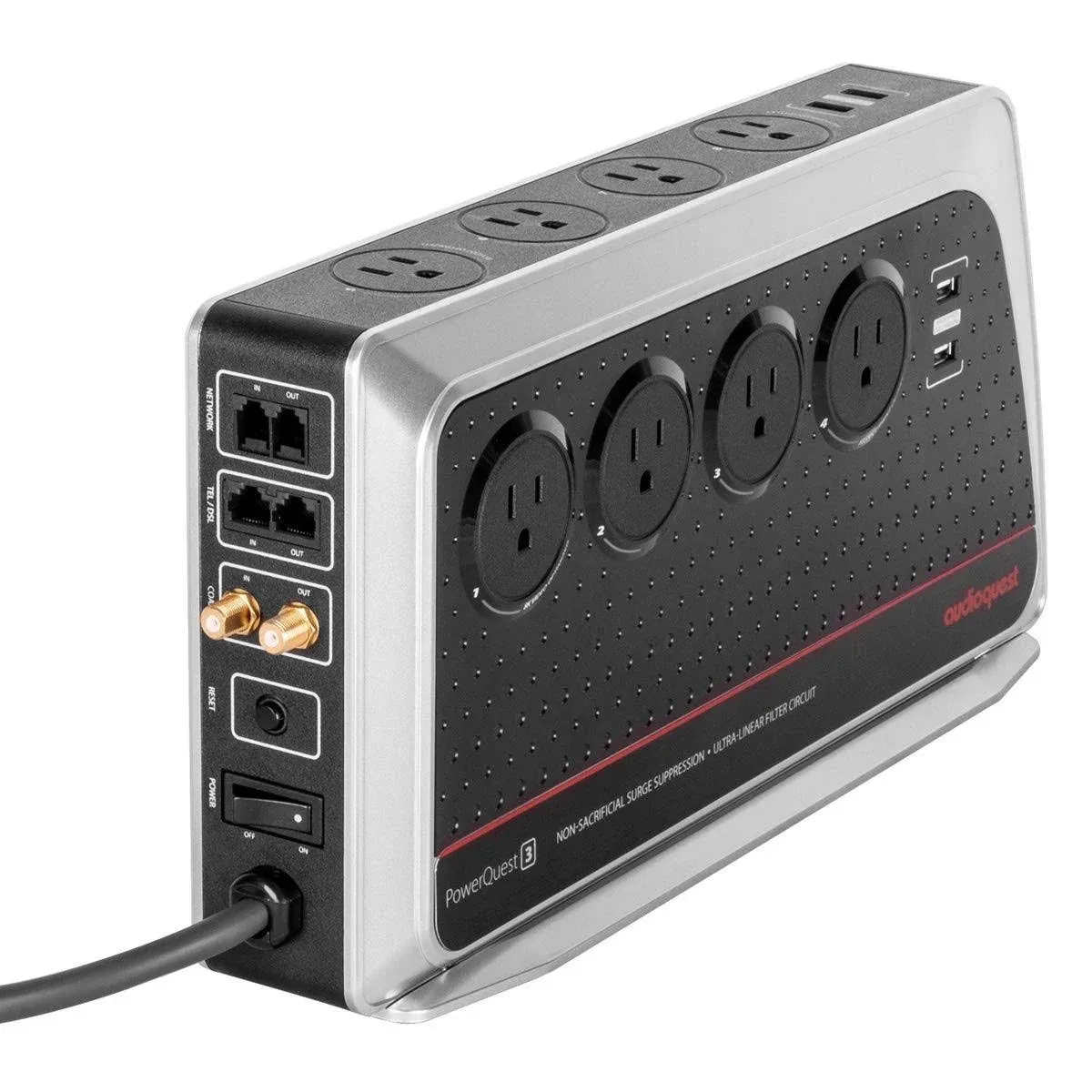 AudioQuest PowerQuest 3 8-Outlet Surge Protector