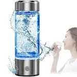 Hydrogen Water Bottle,Portable Hydrogen Water Ionizer Machine,JNHSCCL Hydrogen Water Generator,Hydrogen Rich Water Bottle Glass Cup for Home Travel