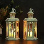 JHY DESIGN Decorative Hanging Lanterns High Vintage Lantern Metal