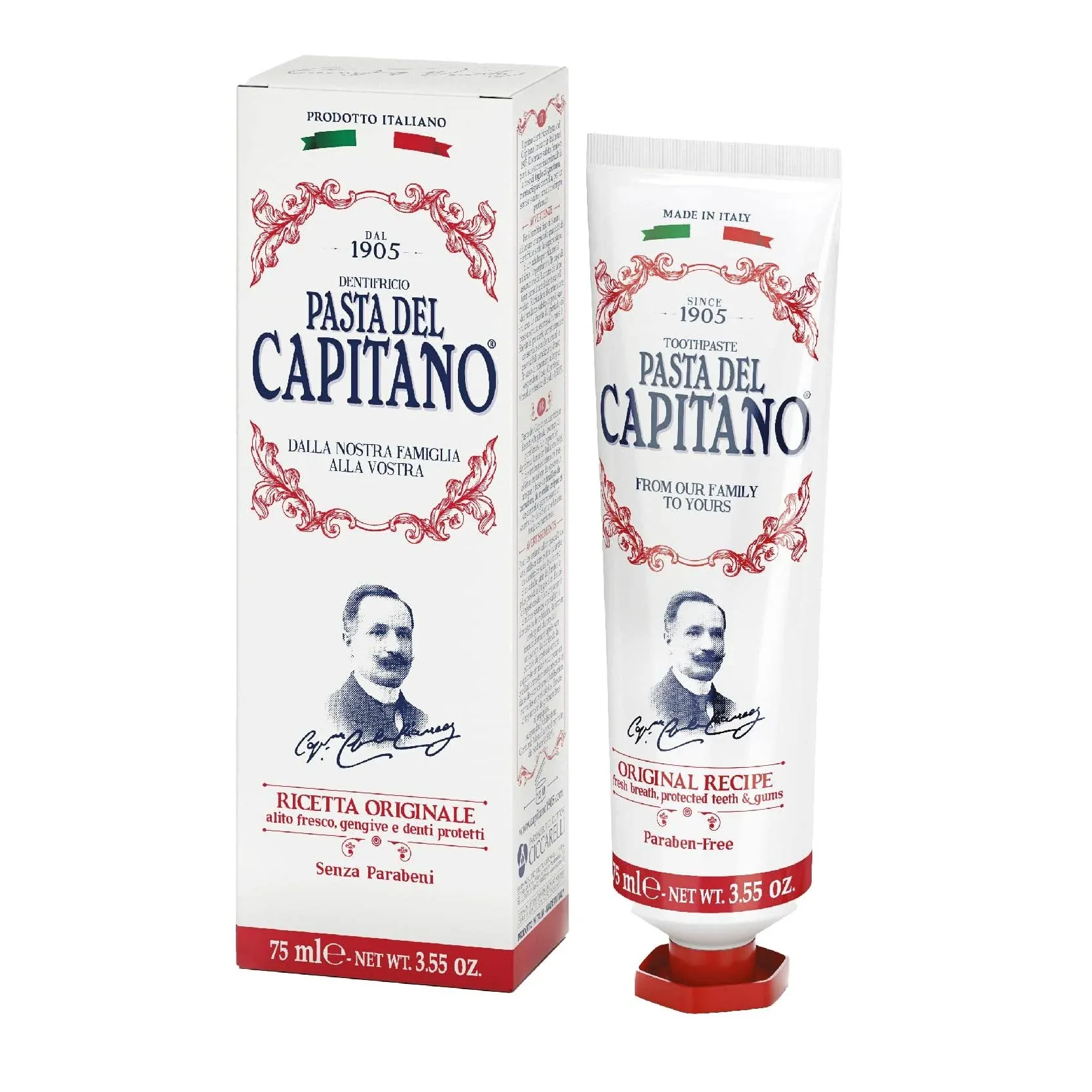 Pasta del Capitano Original Recipe Toothpaste (3.55 oz) #10079933