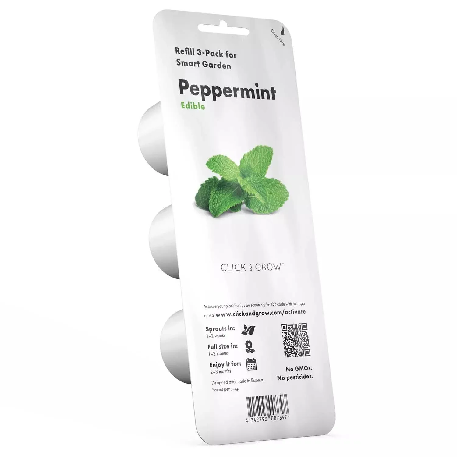 Click&Grow Smart Garden Peppermint Refill (Set of 3)