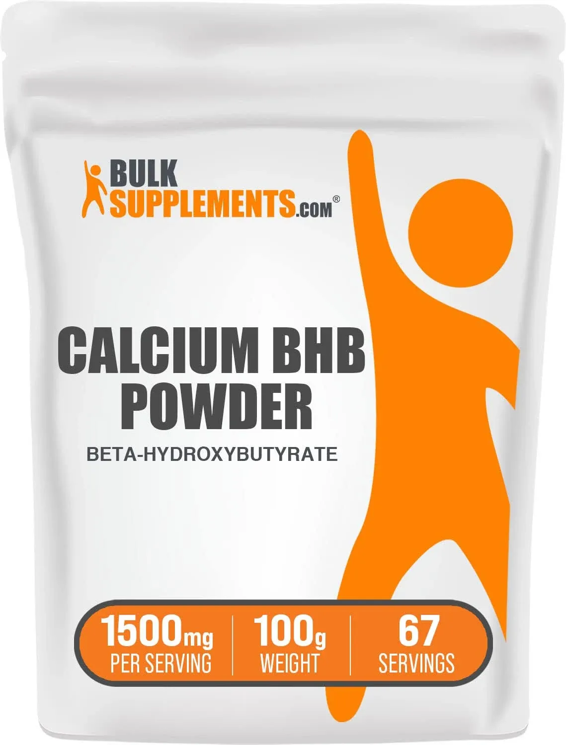 Bulksupplements.com Calcium BHB Powder - Beta-hydroxybutyrate Powder, BHB ...