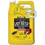 HARRIS Asian Lady Beetle, Japanese Beetle, and Box Elder Killer, Liquid Spray with Odorless and Non-Staining Extended Residual Kill Formula for Insects (Gallon)