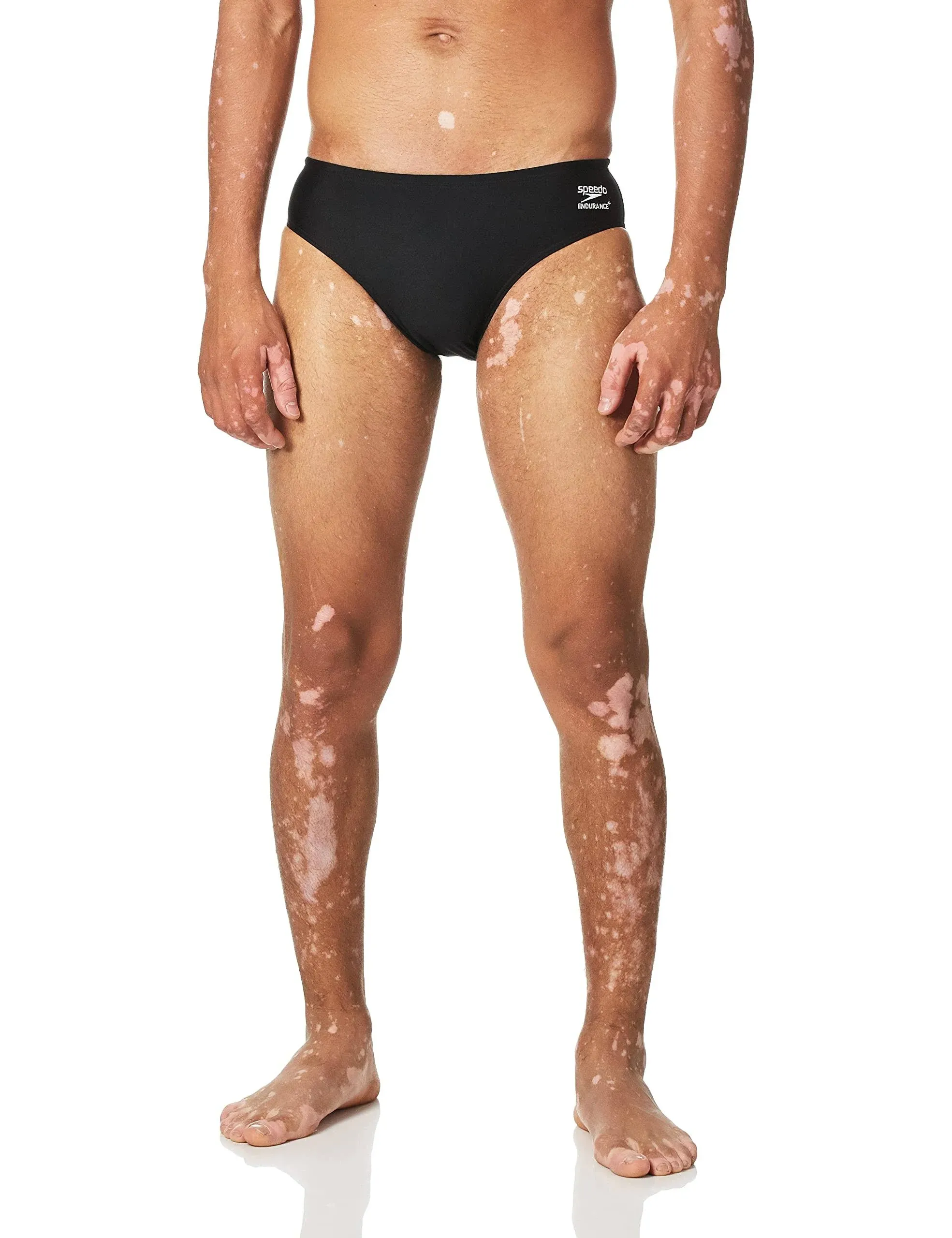 Speedo Endurance+ Solid Brief - Men's Black 34