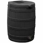 50 gal. Rain Wizard Rain Barrel, Oak