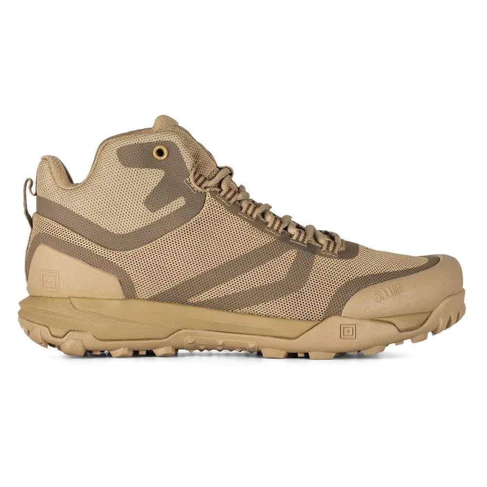 5.11 Tactical Men's A/T Mid Shoes in Coyote | Size 10.5