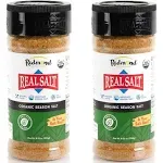 Real Sea Salt - Natural Unrefined Gluten Free, Seasoning 8.25 Ounce Shaker (2...