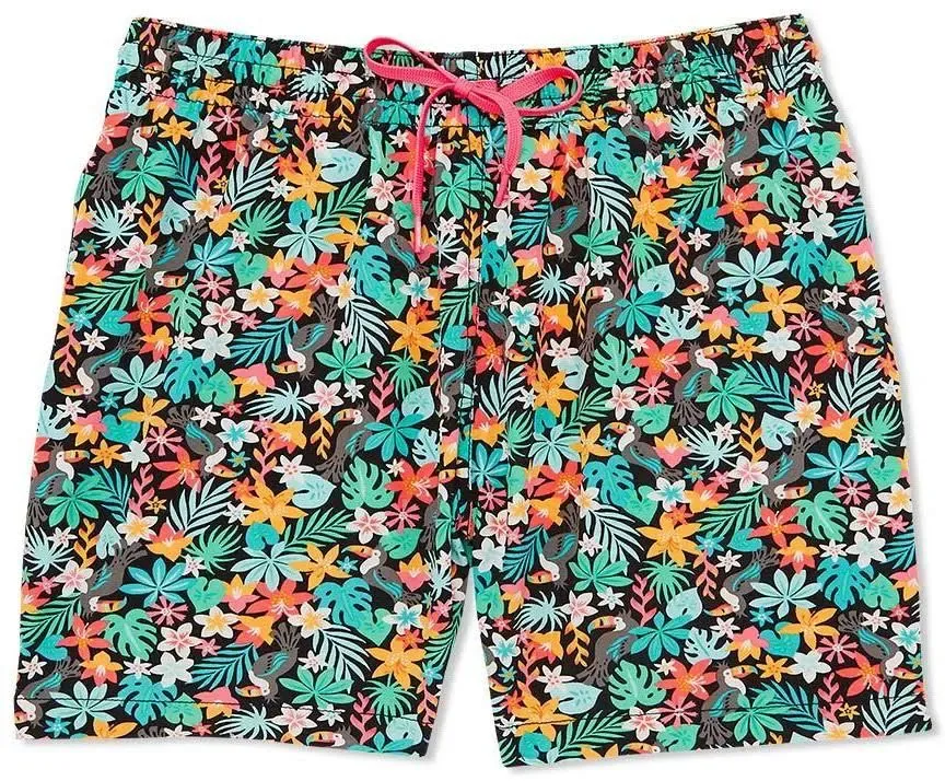 Chubbies Men's Swim Trunks 5.5" Stretch, The Bloomerangs / Small