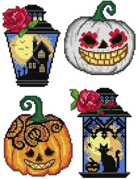 Halloween gothic 159CS Counted Cross-Stitch Kit