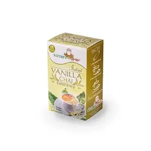 "NATURE'S GURU - VANILLA CHAI SWEETENED (10 POWDER PACKETS)"