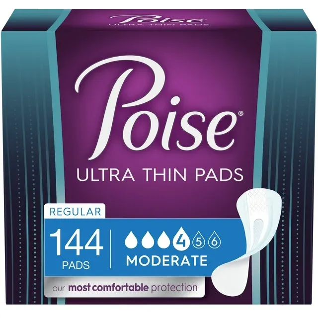 Poise Ultra Thin Postpartum Incontinence Pads