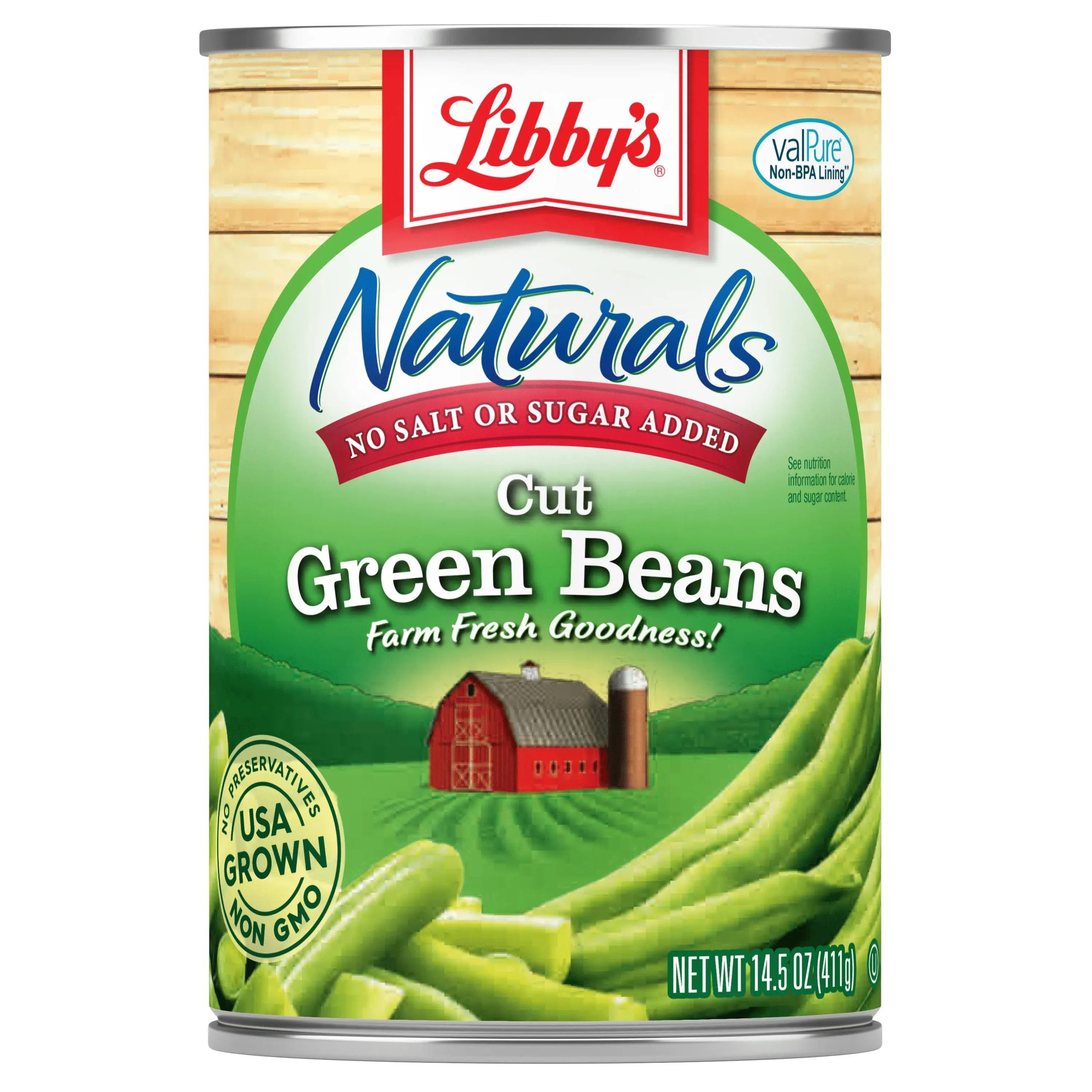 Libby's Naturals Cut Green Beans No Salt