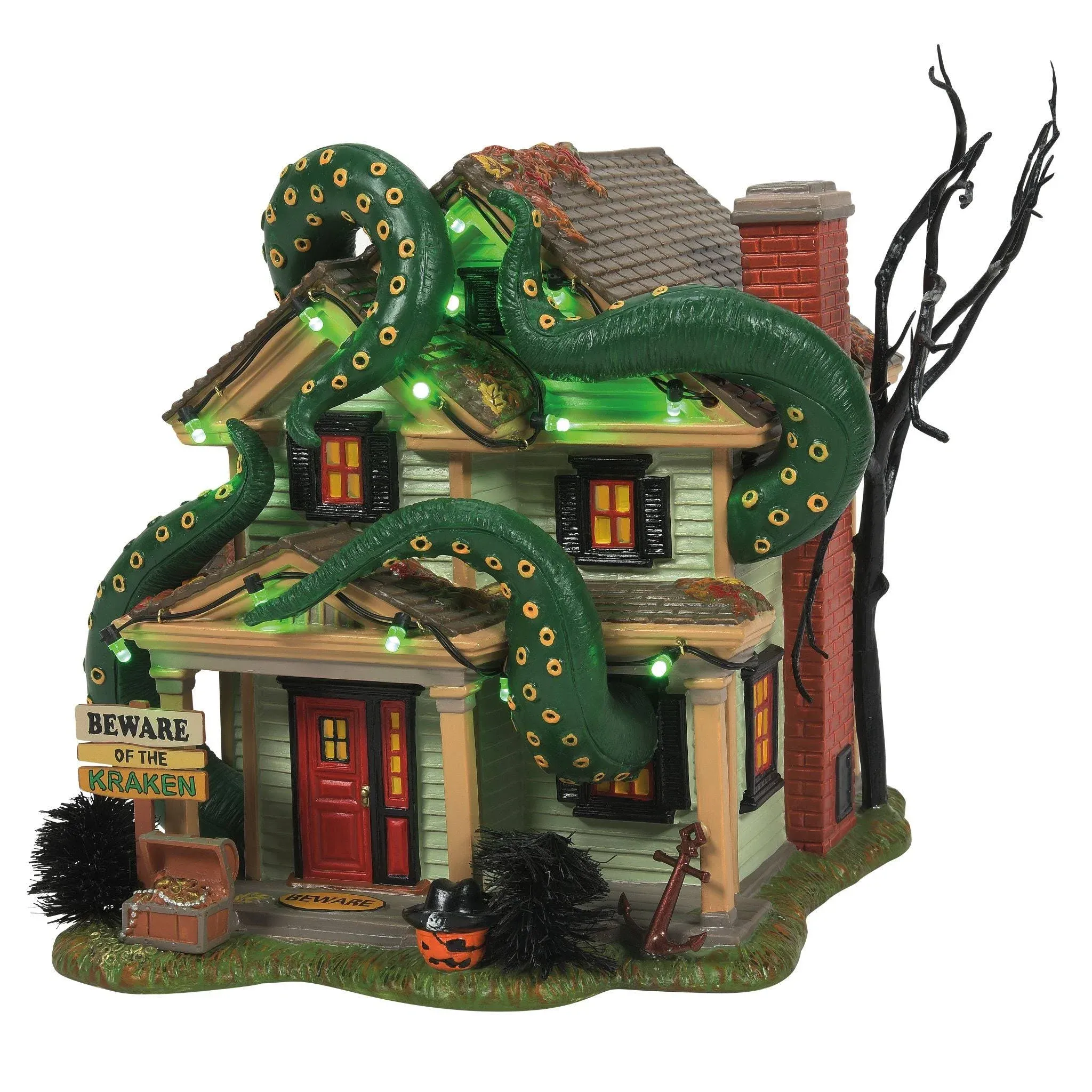 Department 56 - Halloween Village - The Kraken House