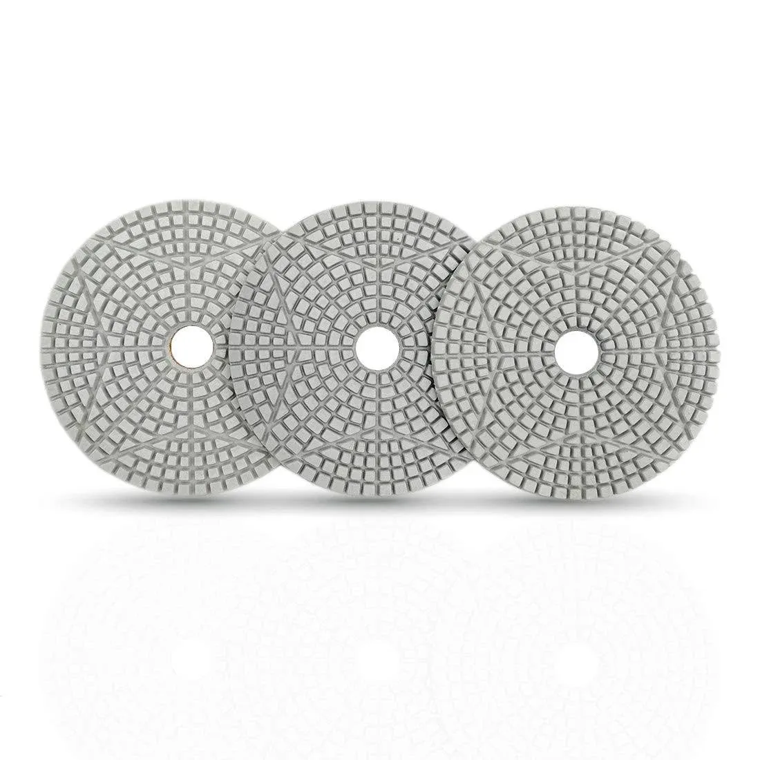 Diamond 3 Step Polishing Pads 4 Inch For Granite Marble Terrazzoset Of 3 Pieces